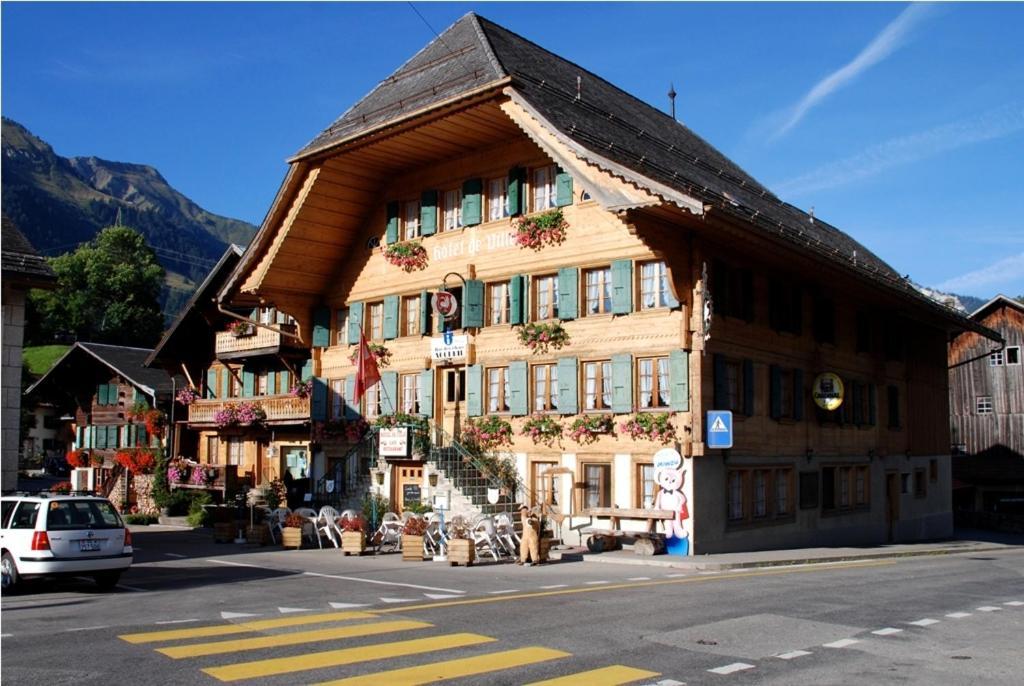 Hotel De Ville Rossinière Exteriér fotografie