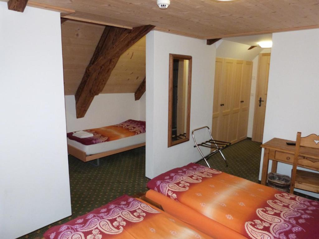 Hotel De Ville Rossinière Pokoj fotografie